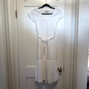 Cotton White Dress Size Medium, Casa cabana